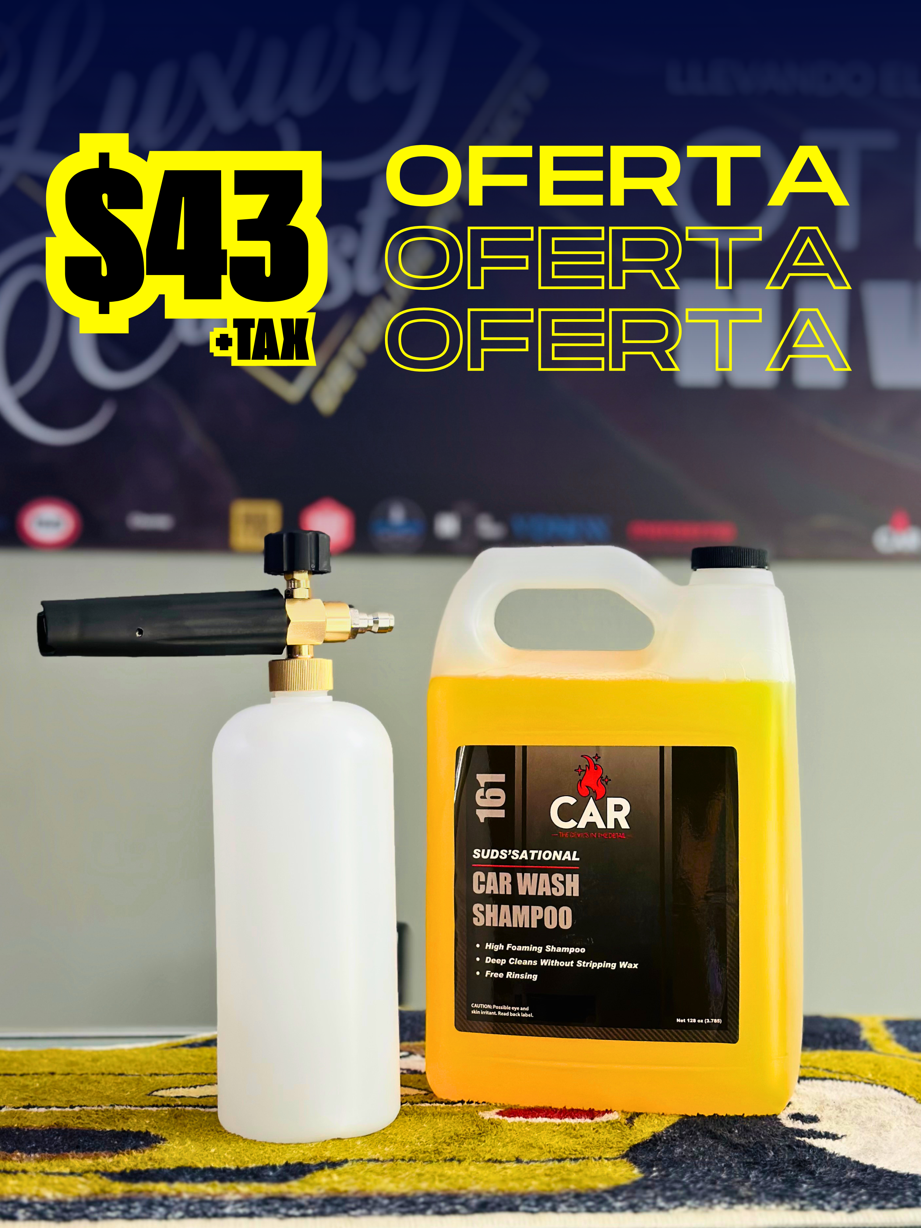CAR Foam & Suds Kit