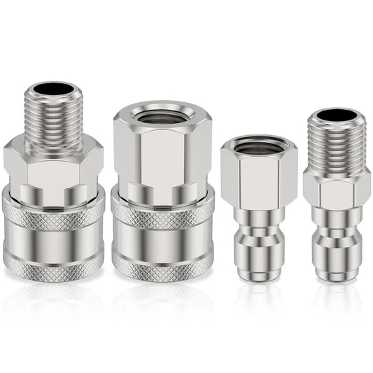 Stainless Steel Pressure Washer Adapter 1/4"