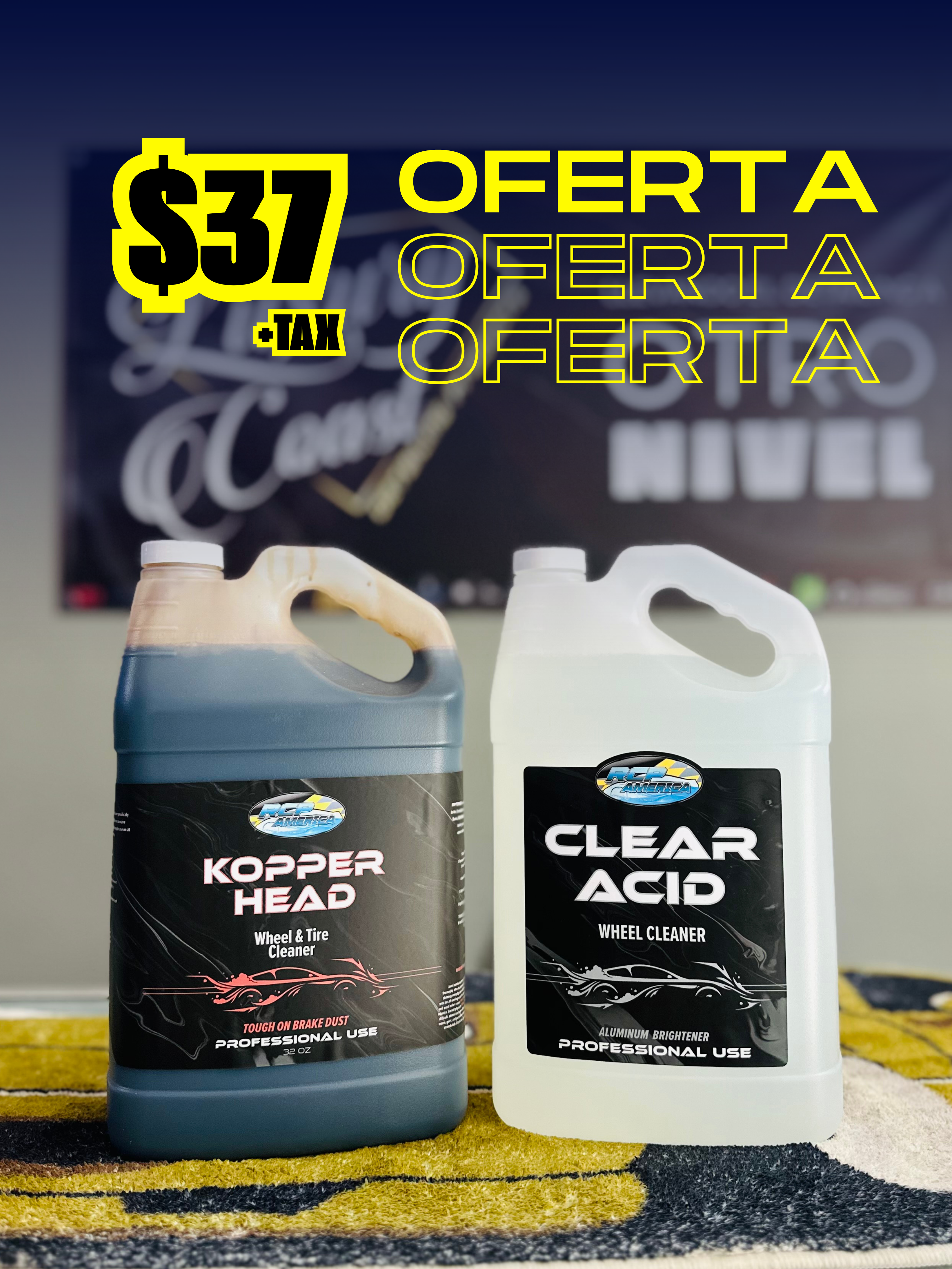 RCP Wheel Cleaner Combo