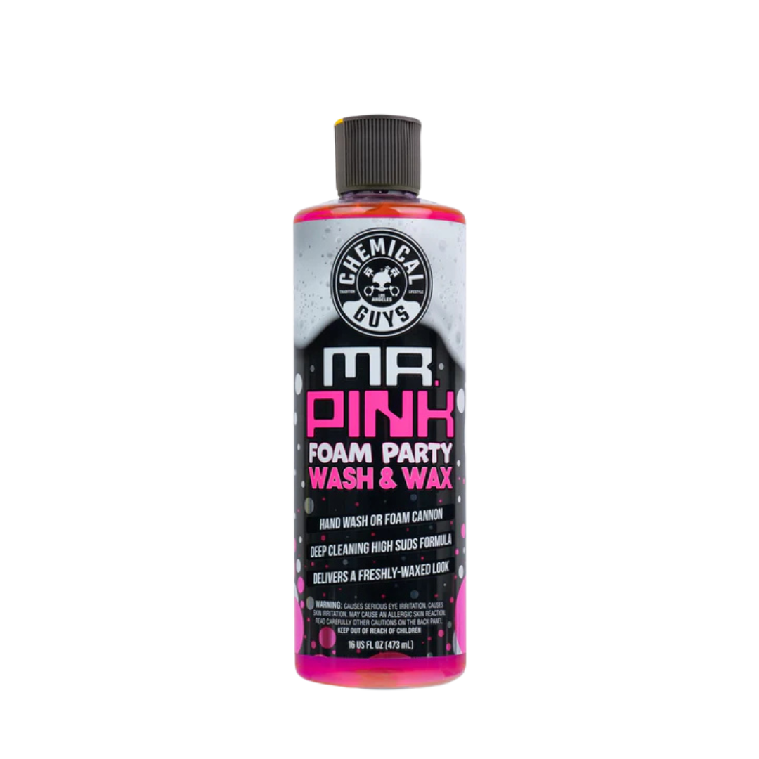 Mr. Pink Foam Party Wash & Wax