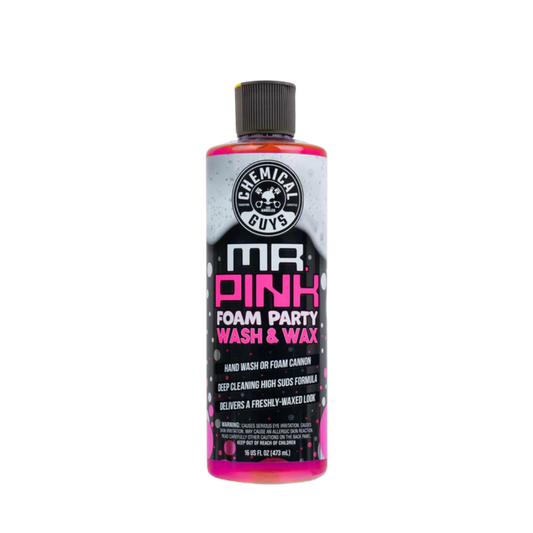 Mr. Pink Foam Party Wash & Wax