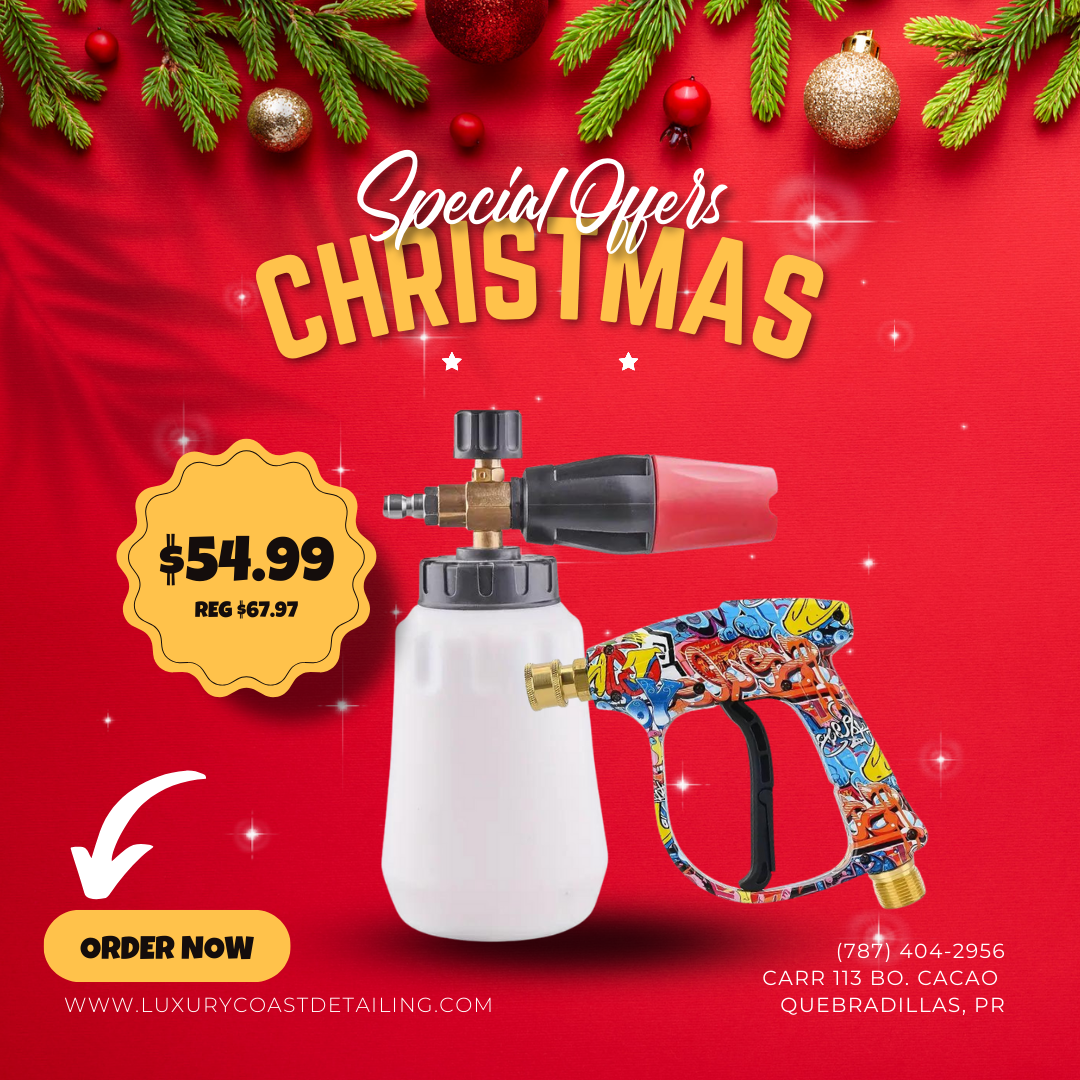 Foam Cannon + Graffiti Wash Gun