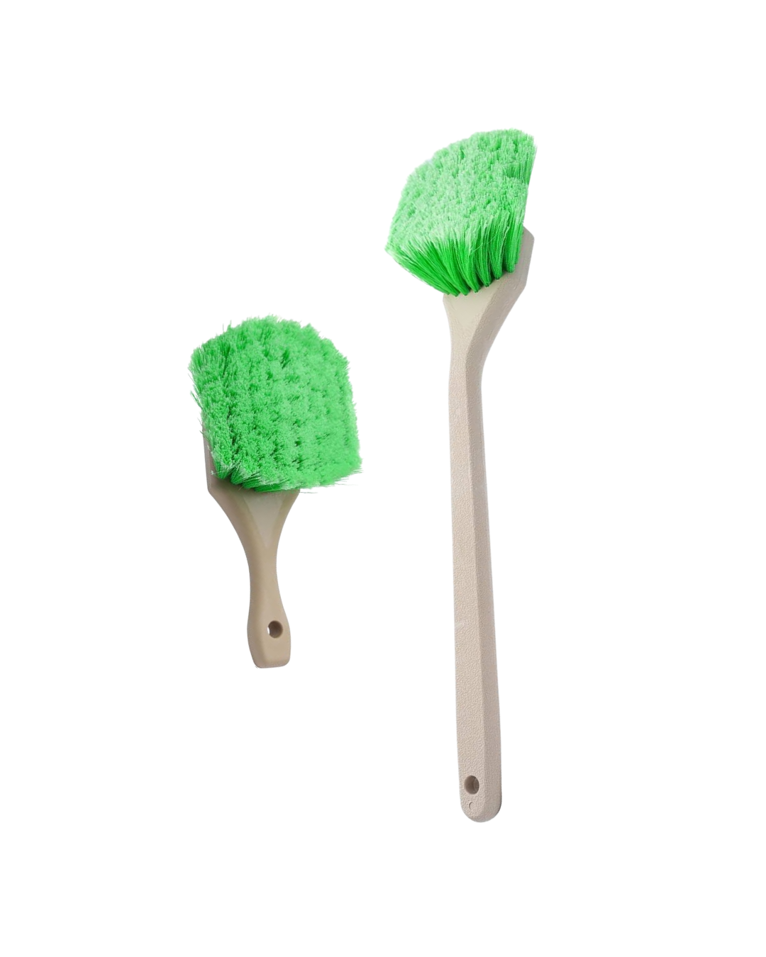 Green Soft Brush Duo