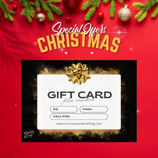 Luxury Christmas Gift Card