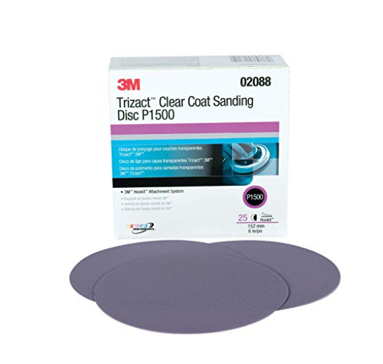 Lija 3M'S TRIZACT 6"
