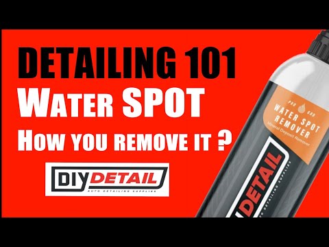 DIY Water Spot Remover