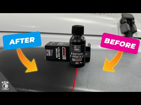 DIY Plastic Trim Restore & Protect